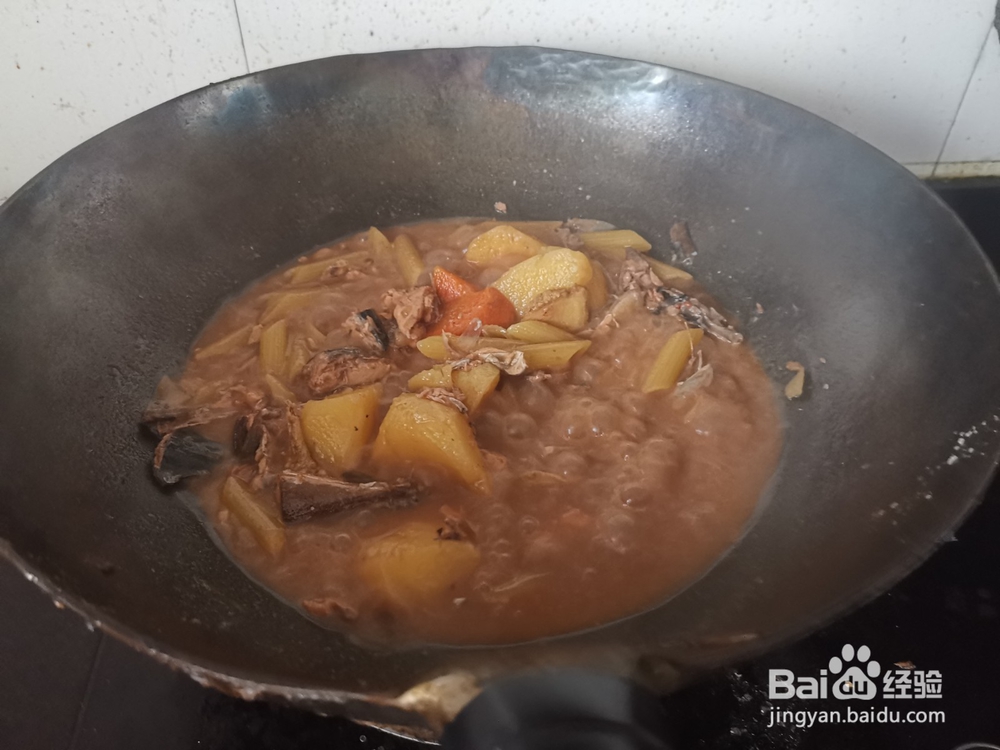 鱼汤炖意大利面