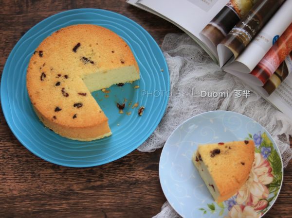 蔓越莓戚风蛋糕