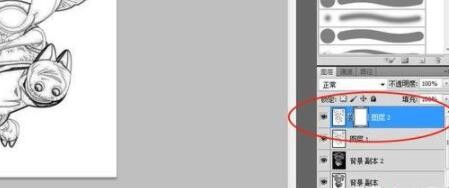 运用ps软件快速把漫画的图片转成线稿图教程