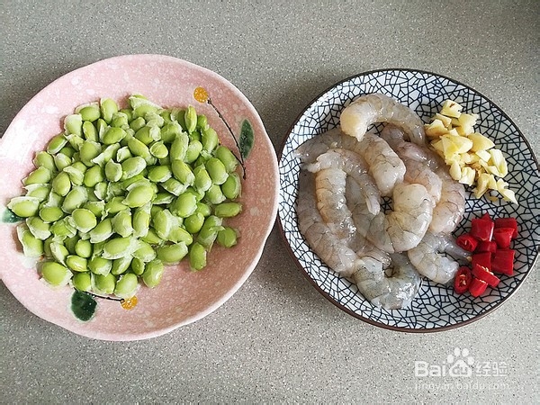 青豆虾仁的做法