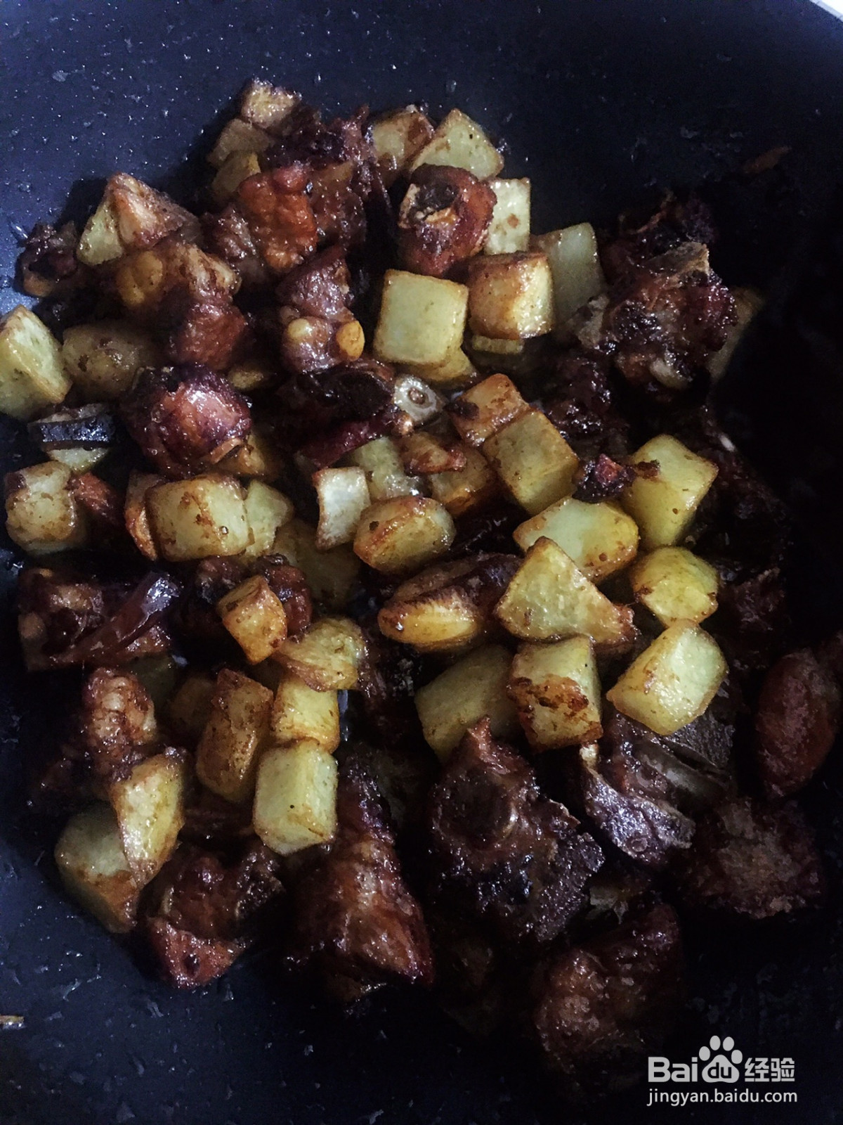 红烧土豆排骨的做法