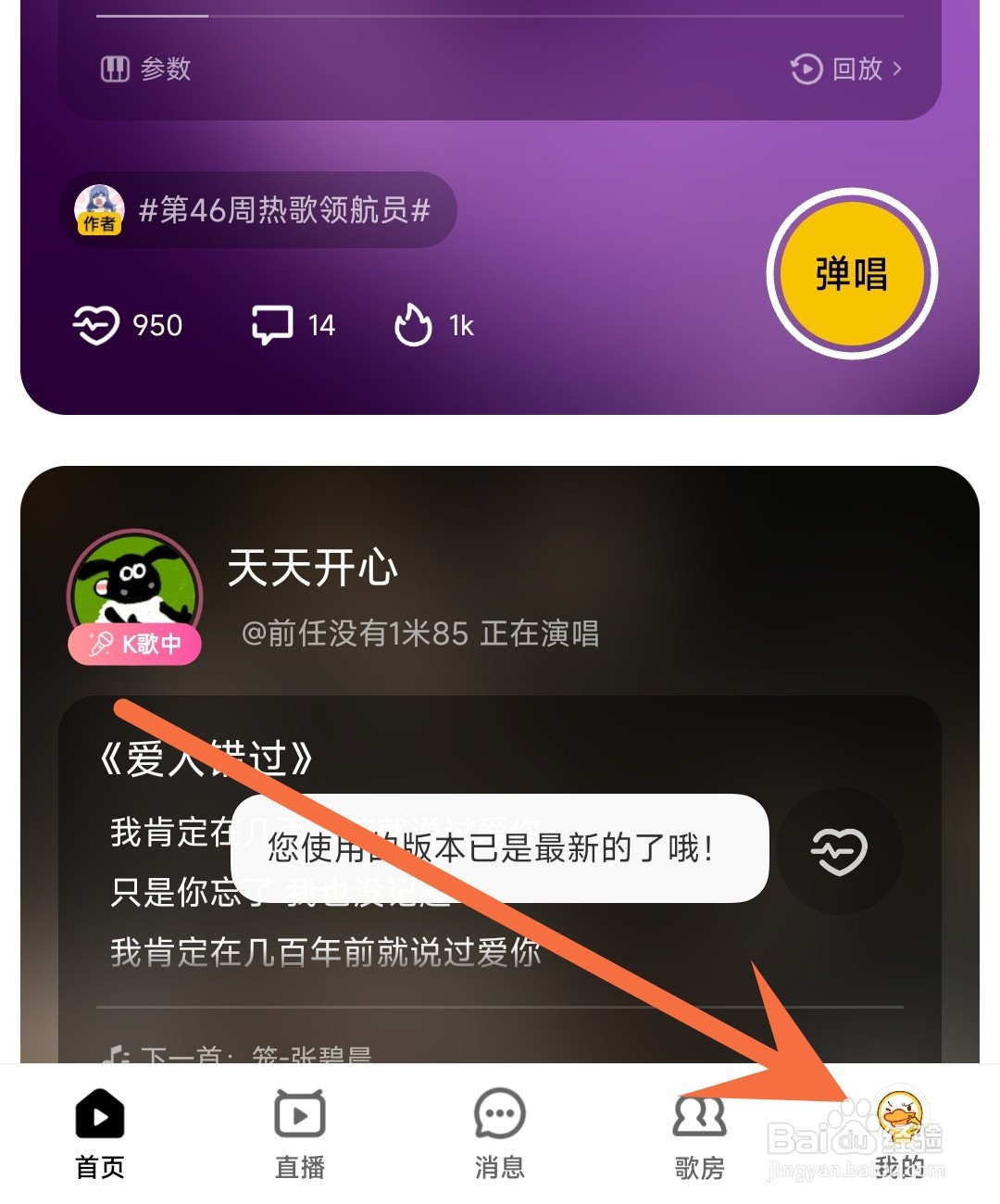 唱鸭应用怎么开启后台播放