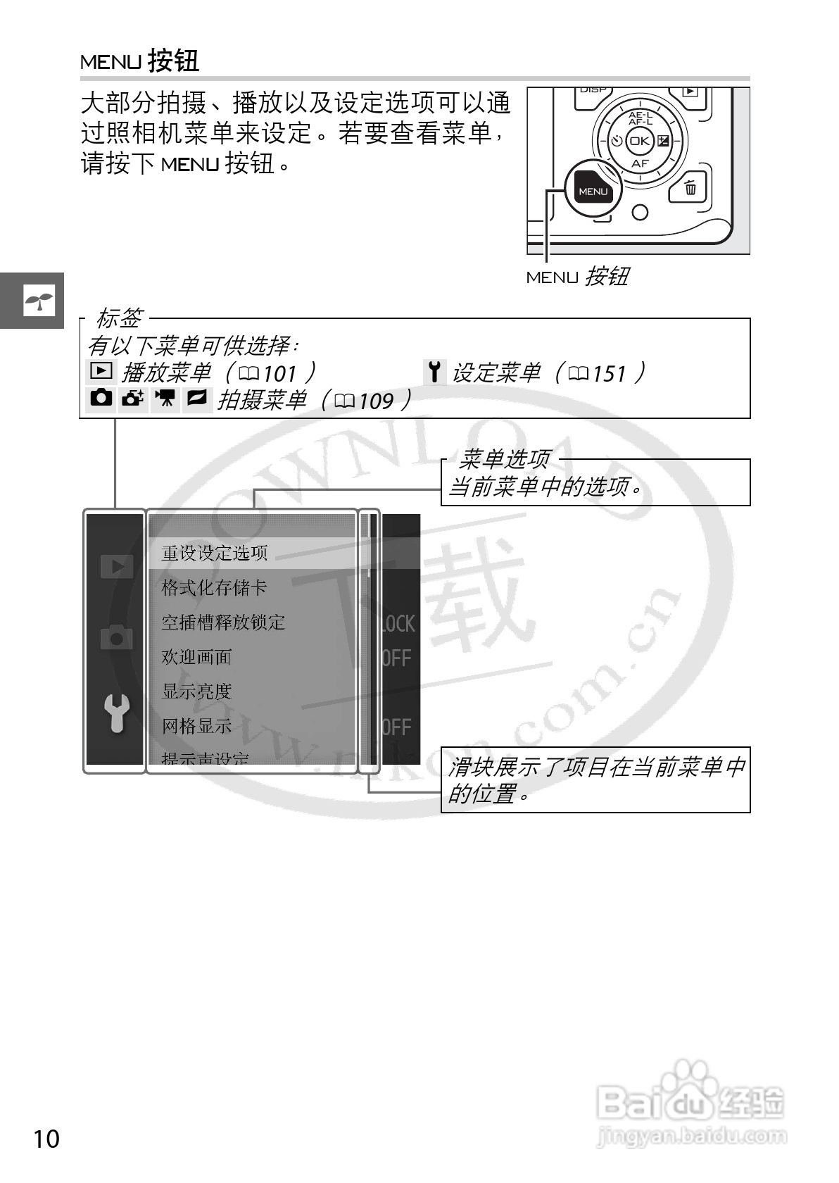 尼康Nikon 1 V1数码相机使用说明书:[3]