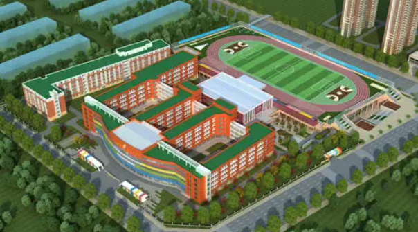 一般学校门口写有学校名称的牌牌的东西叫什么,像碑一样的