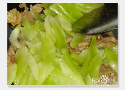 怎样炒莴笋肉片