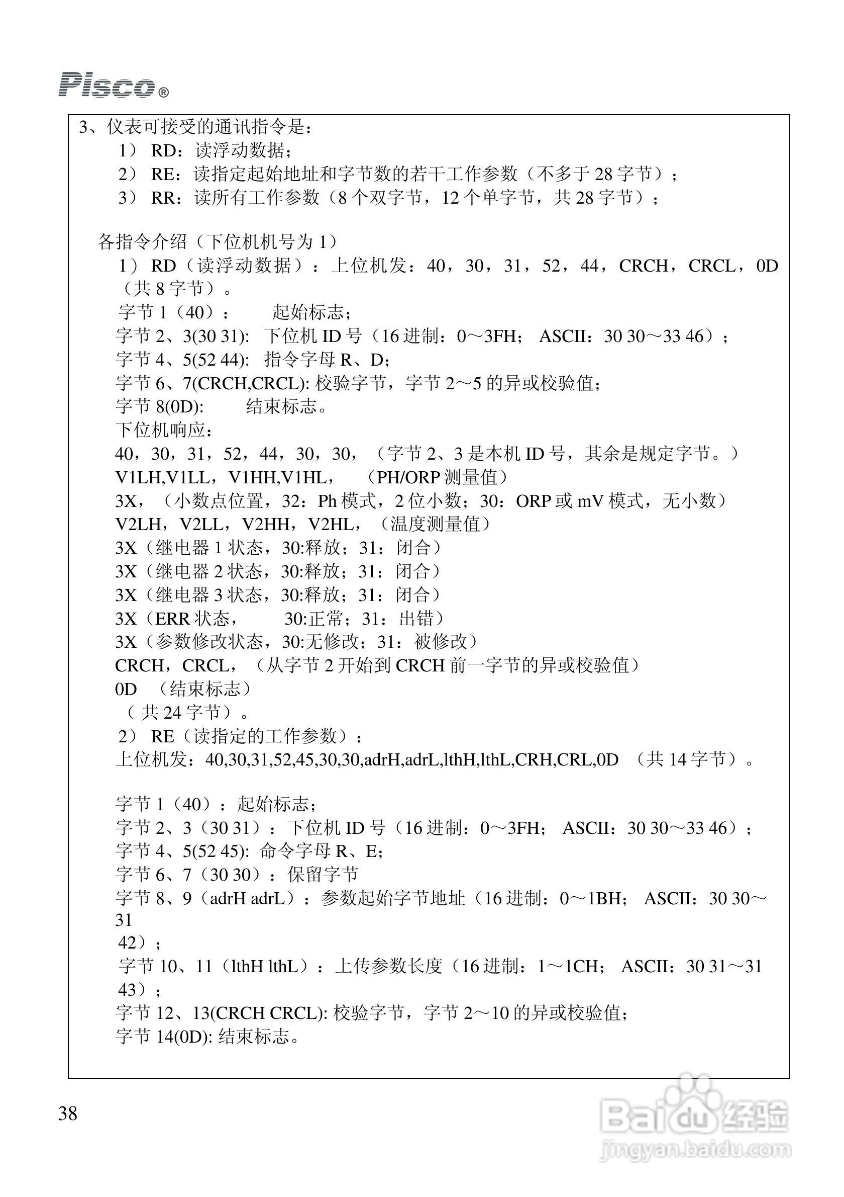 Pisco DO500-DO550溶解氧控制器/变送器使用说明书:[4]