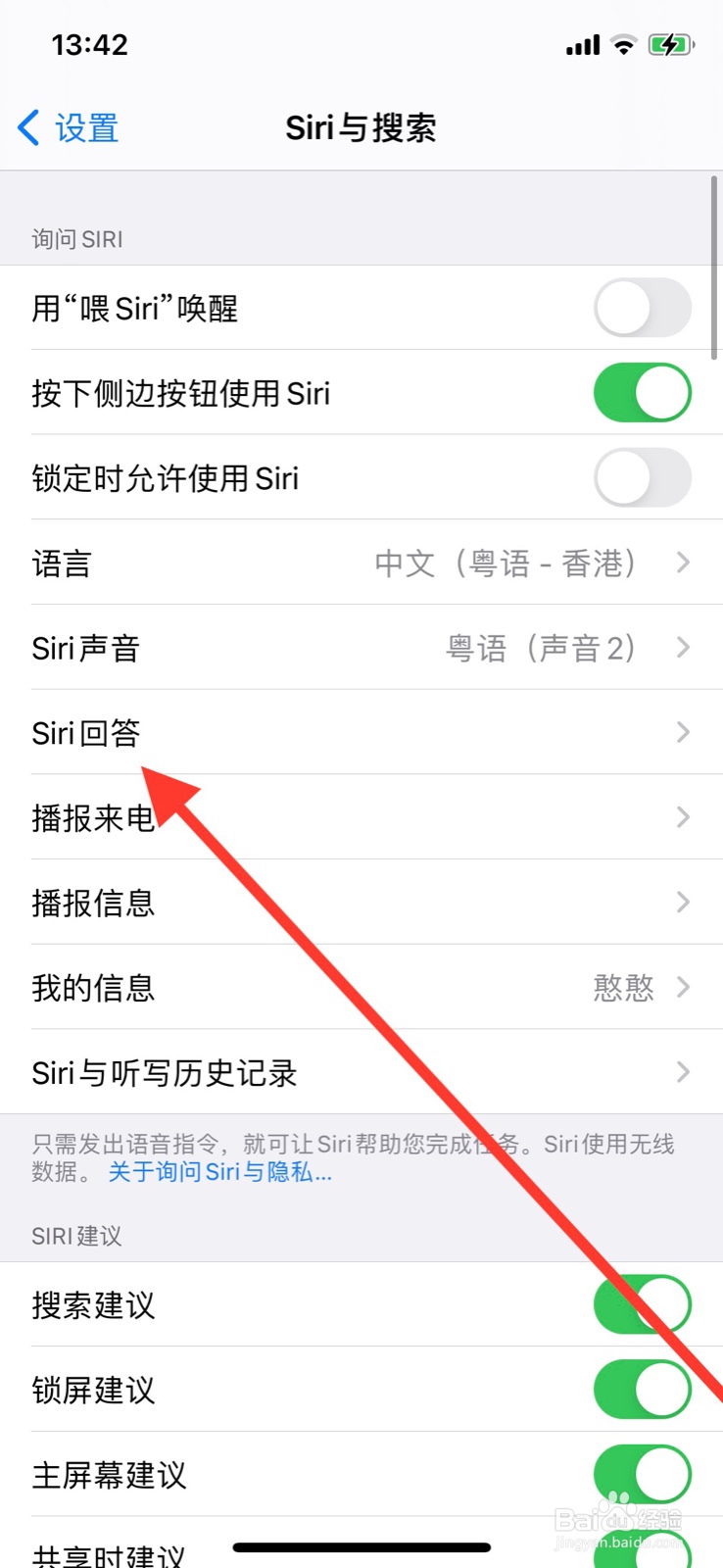 iPhone始终显示您对Siri说的话如何关闭