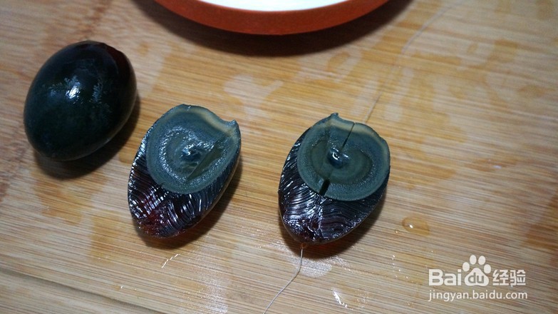 皮蛋最简单的吃法