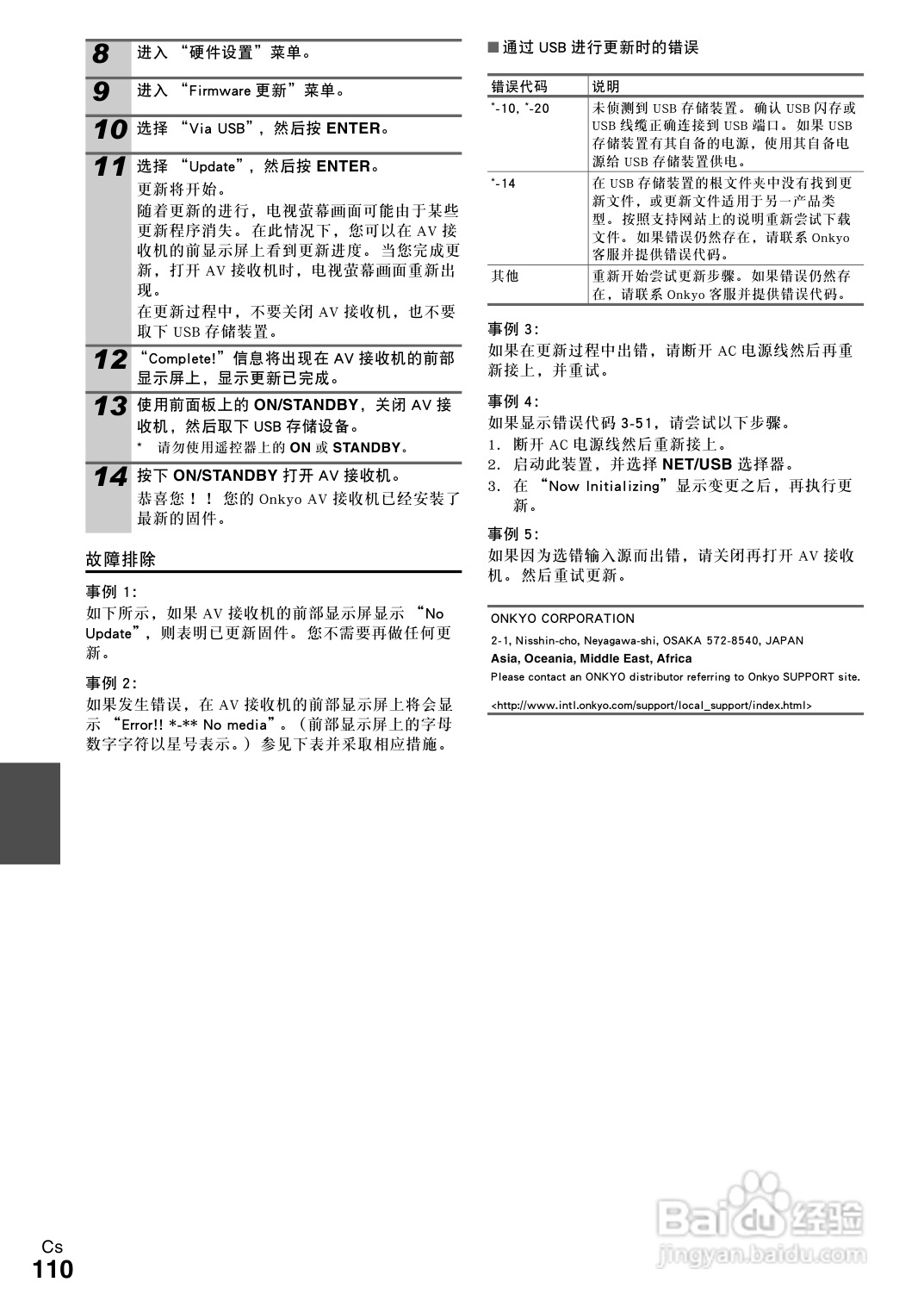 安桥TX-NR5008接收机使用说明书:[6]