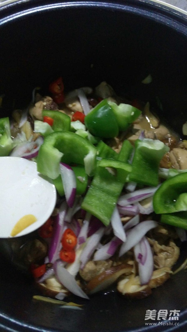 电饭锅版黄焖鸡