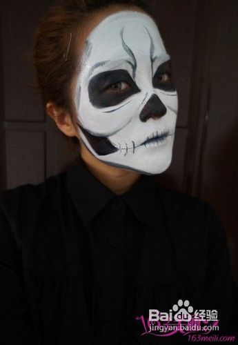 万圣节-恐怖恶搞妆容教程