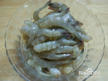 凉拌虾仁的做法