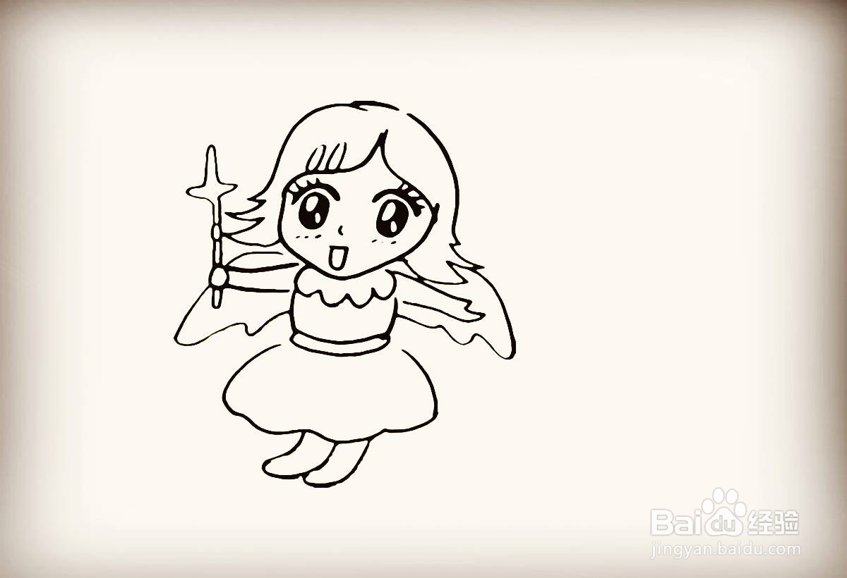 小天使应该怎么画