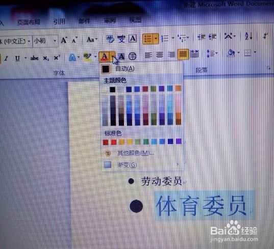 在Word2010中如何设置文字效果