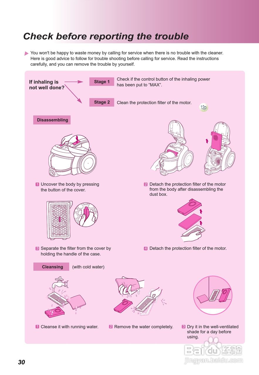 LG V-CE661HAY吸尘器说明书:[4]