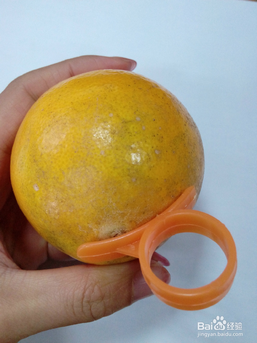 剥橙器怎么用