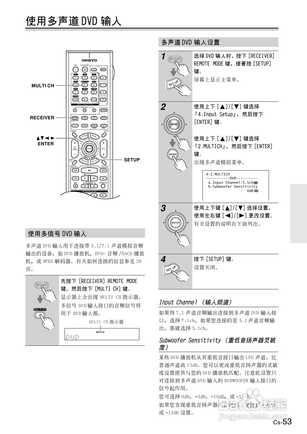 安桥AV放大机TX-SR804型使用说明书:[3]