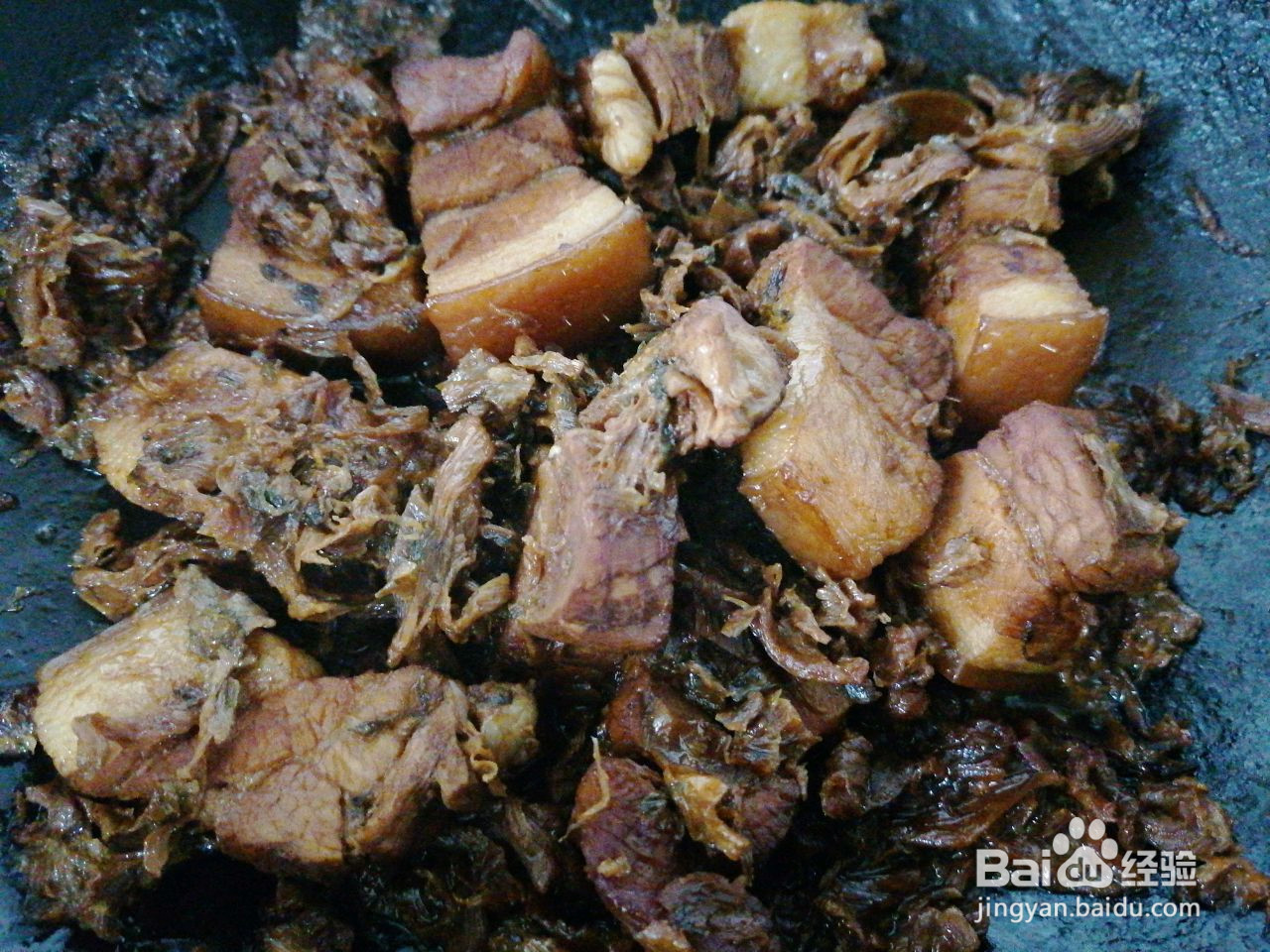 梅干菜烧肉的做法