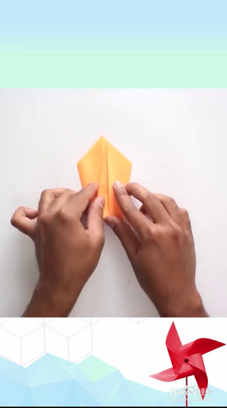 折纸千纸鹤怎么做