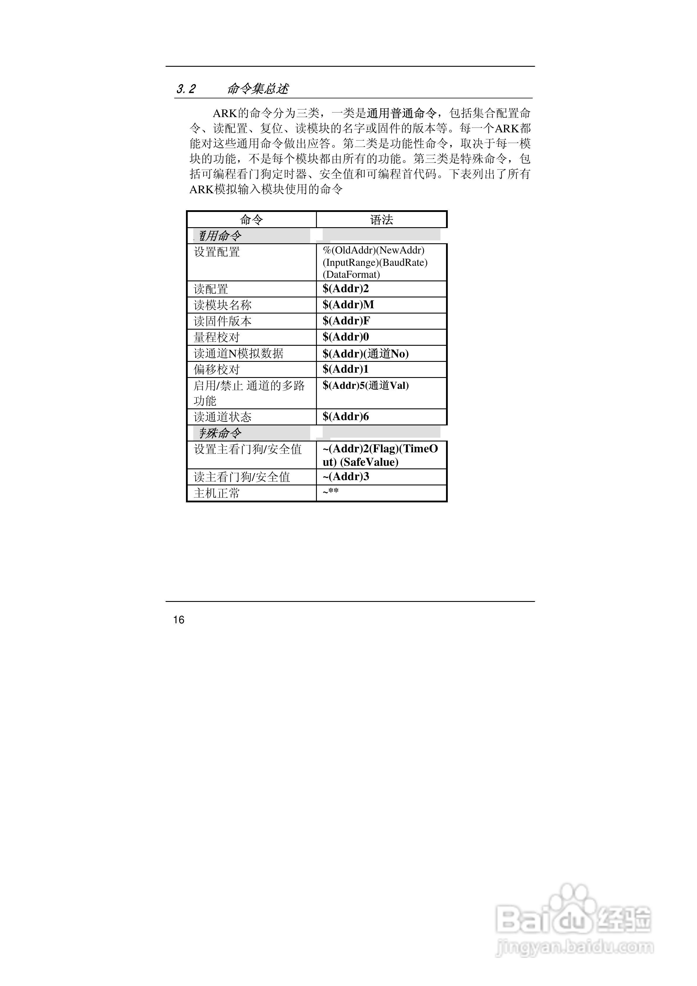 亚当ARK-24017F 8通道模拟量输入模块说明书:[2]