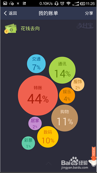 怎么用手机查看支付宝十年账单