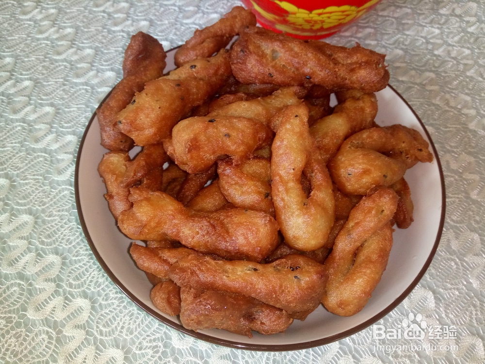 酥脆可口的小麻花