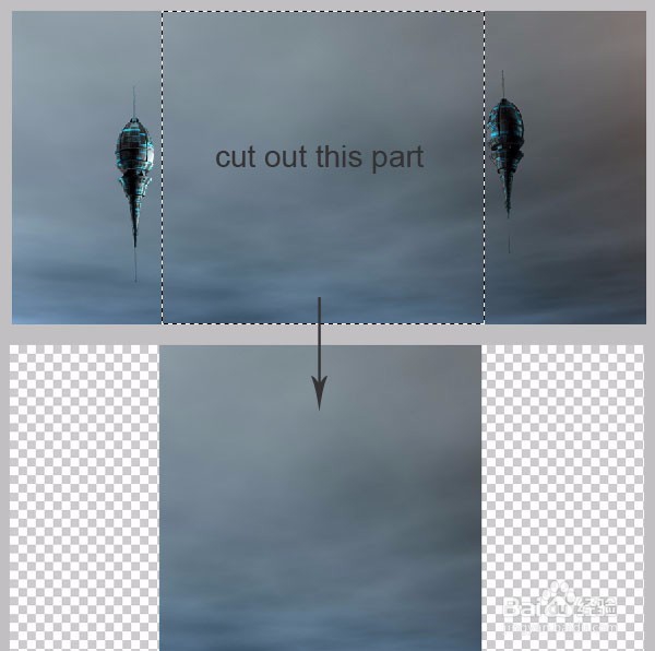 使用Photoshop制作中世纪恐怖城堡图