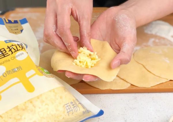 肉松芝士华夫饼