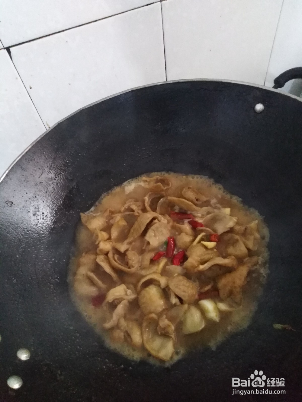 猪大肠如何炒酸豆角?