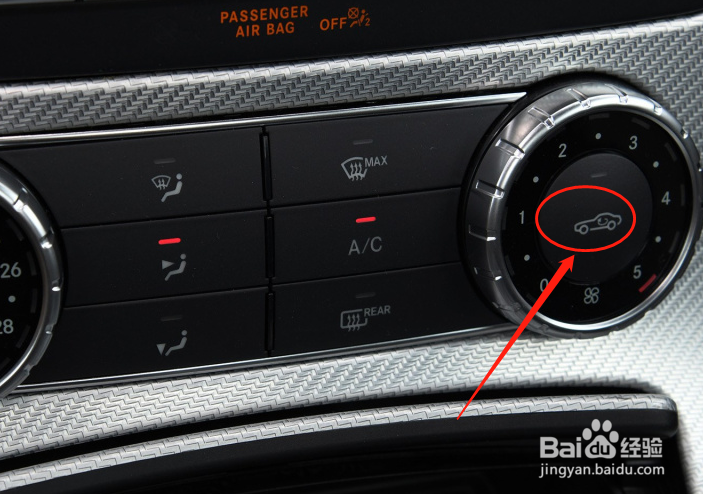 奔驰s350空调按钮图解图片