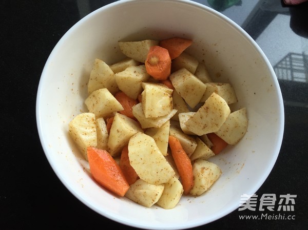 橙香烤肋排的做法