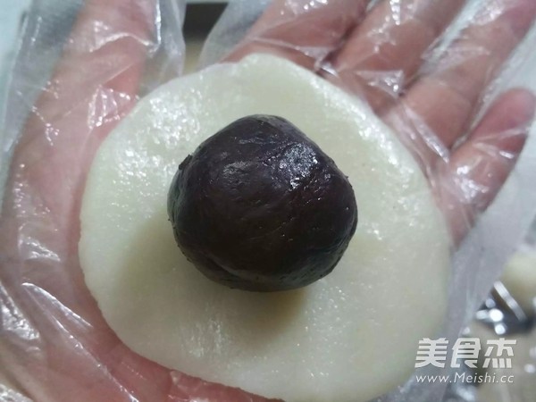 漂亮的冰皮月饼