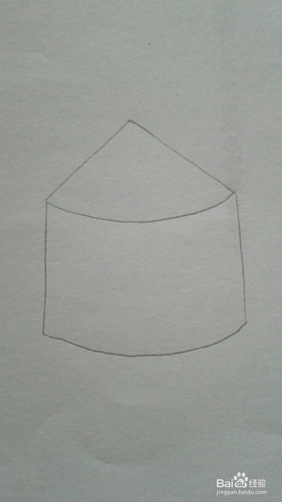 马戏团帐篷的简笔画法