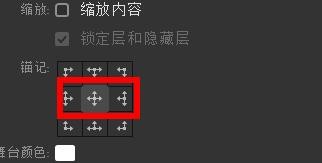 Animate如何匹配舞台的锚记