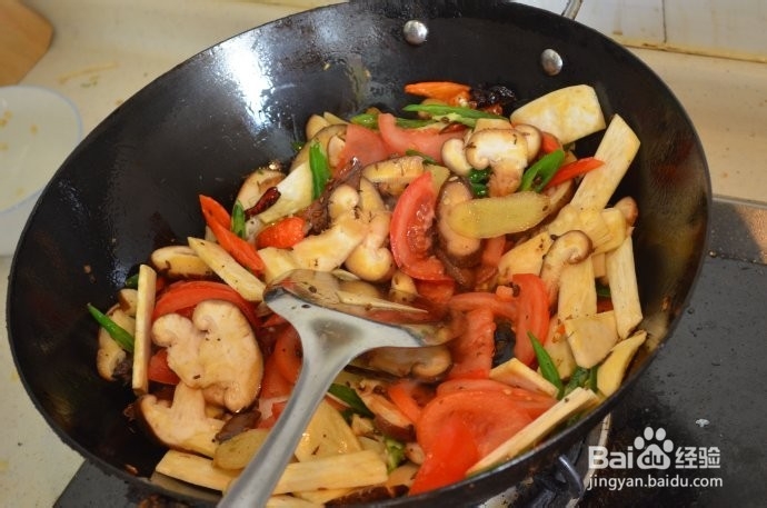 乱炒素菜锅下饭