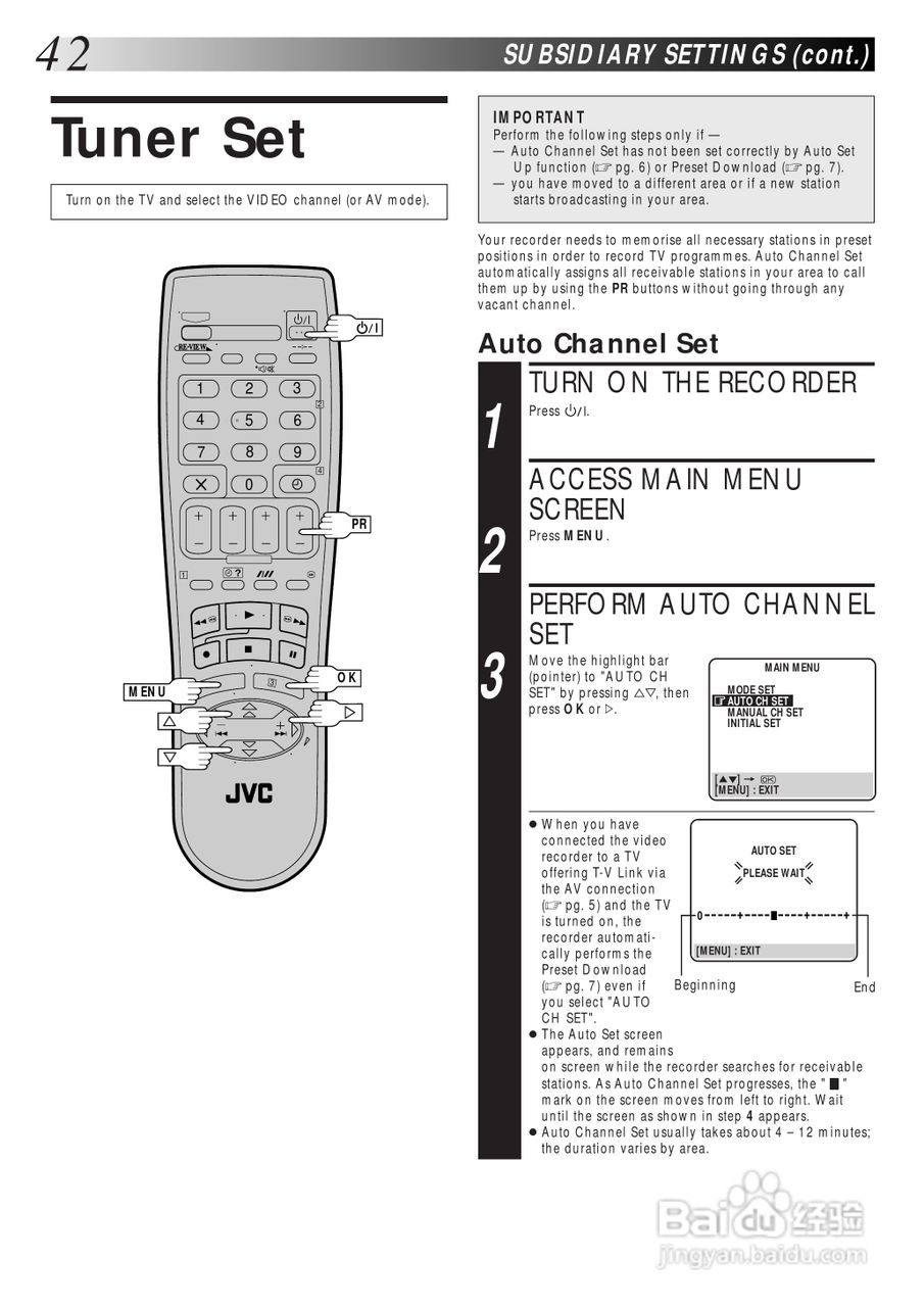 JVC HR-J770EK盒式磁带录像机说明书:[5]