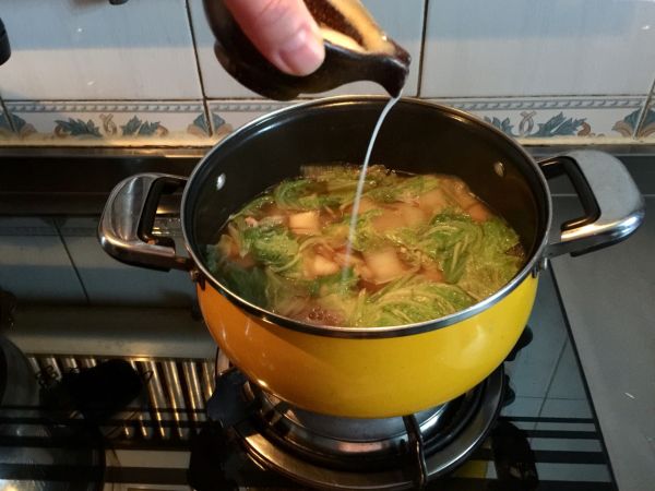 冬天当家的白菜炖豆腐