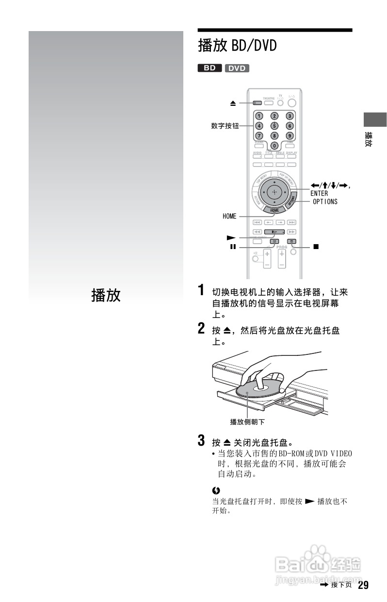 索尼BDP-S185蓝光播放机使用说明书:[2]