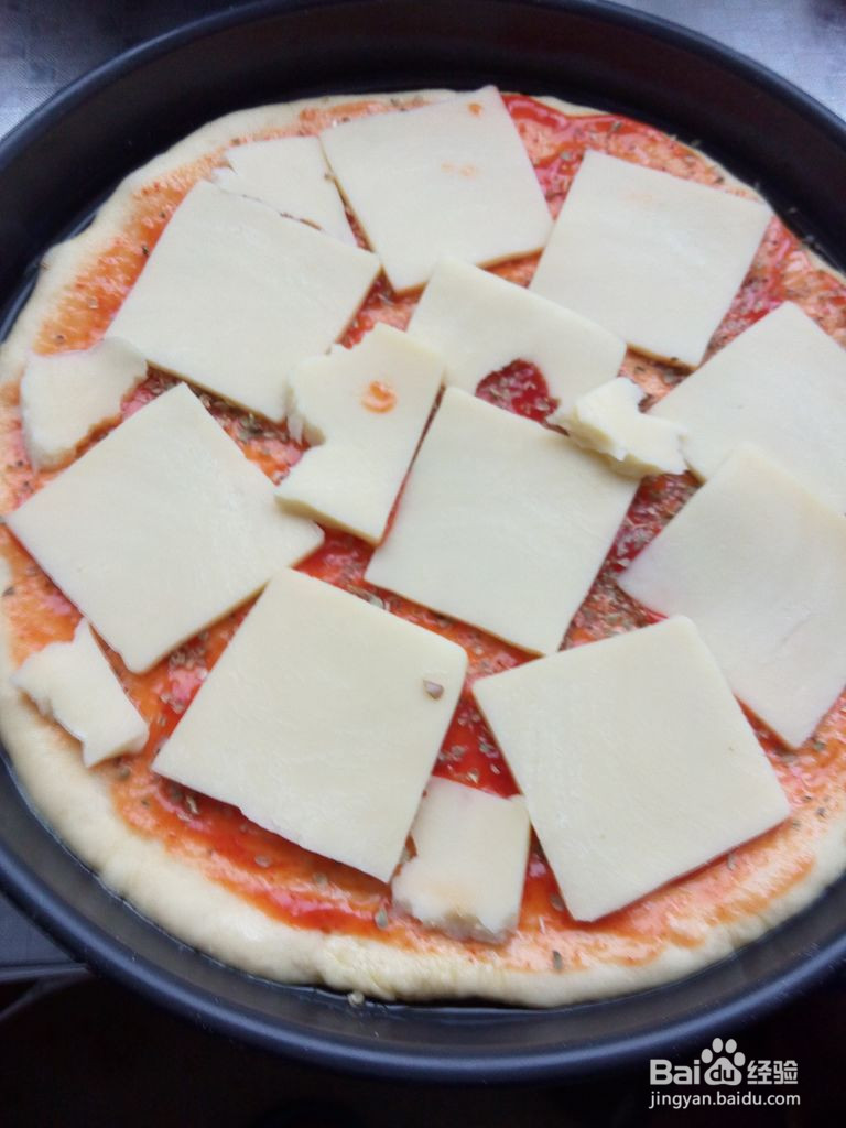 腊肠披萨的做法