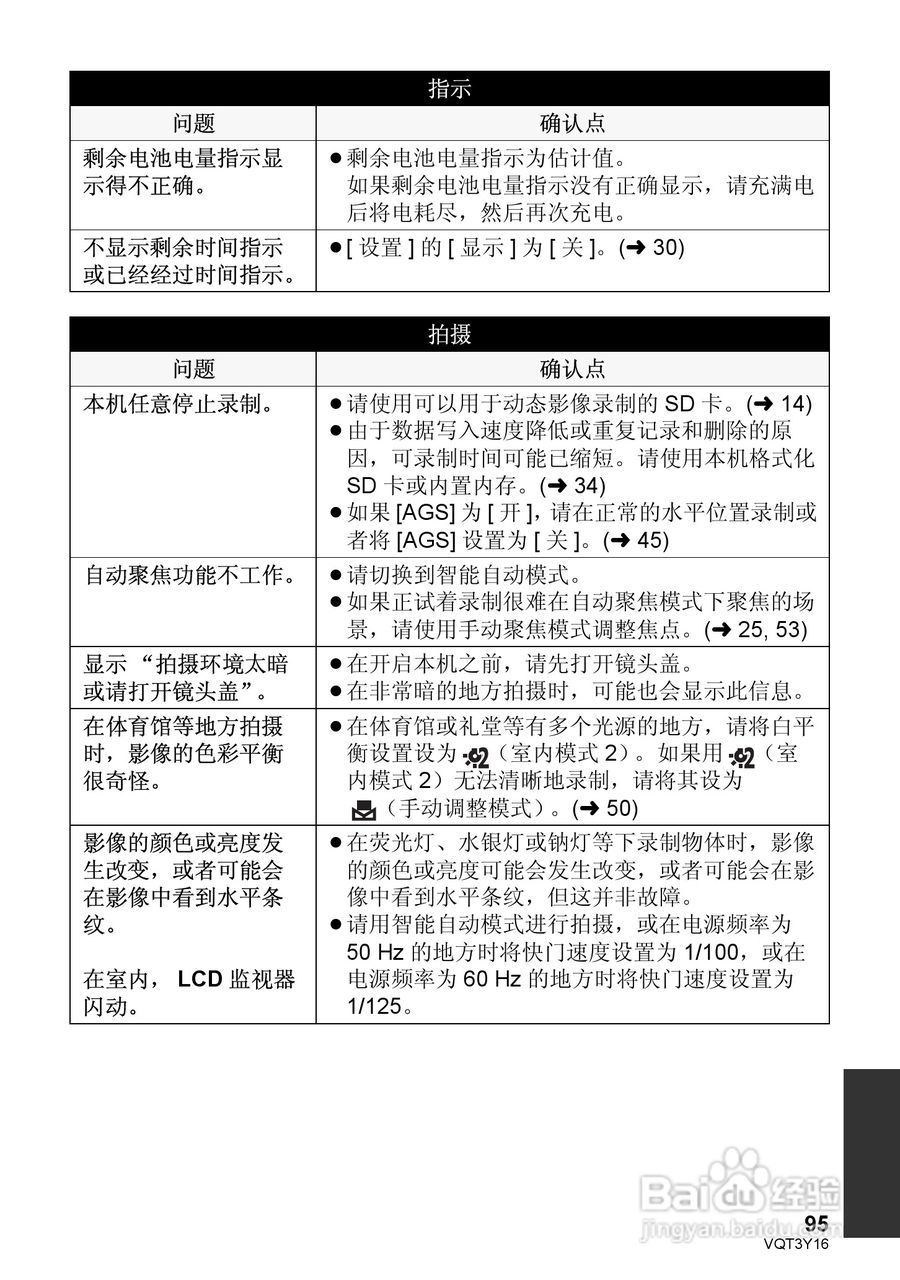 松下HC-V100MGK高清摄像机使用说明书:[10]
