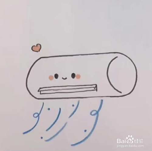 空调的简笔画怎么画