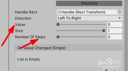unity3D滚动视图的滚动条怎么设置步数