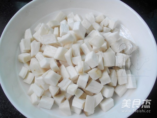 杏鲍菇炒鸡丁