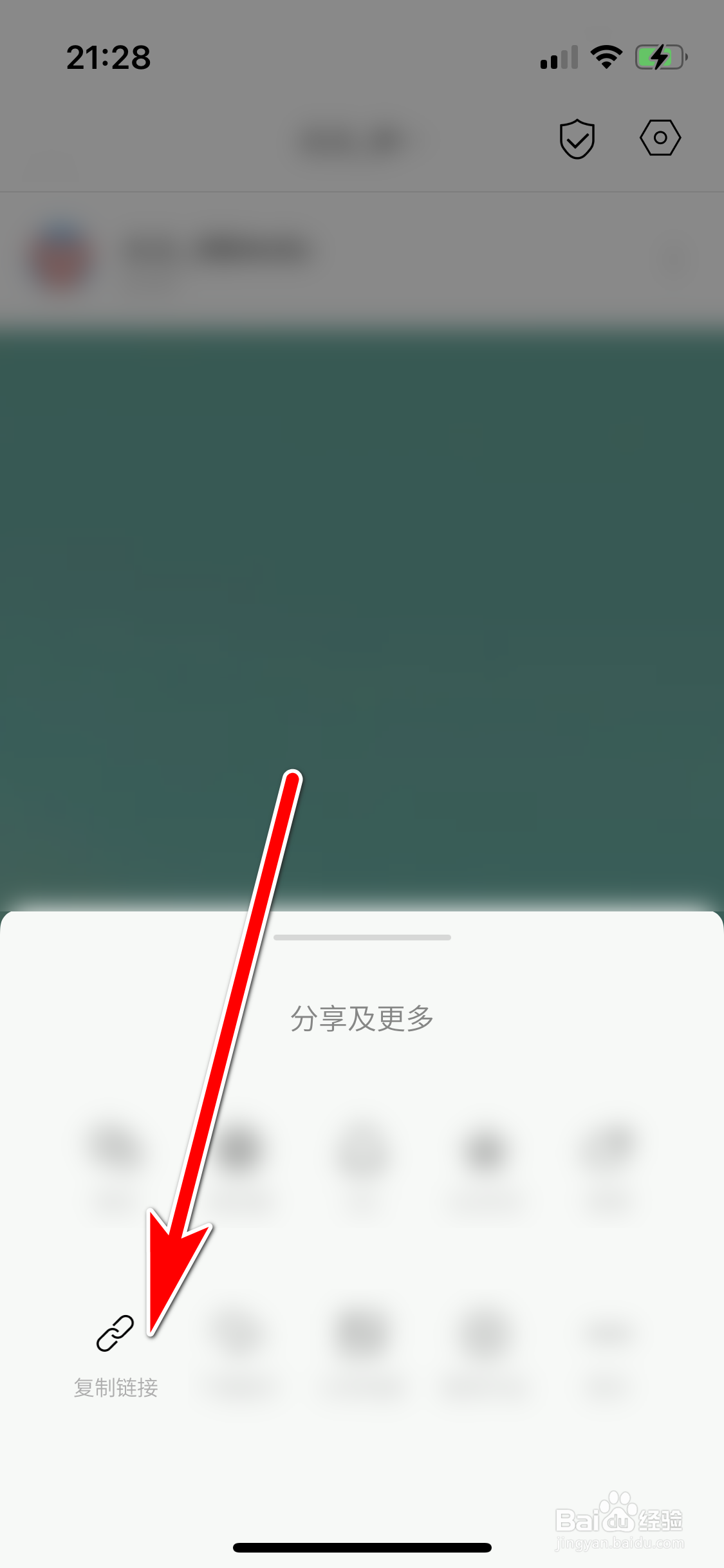 开眼如何复制个人作品的链接
