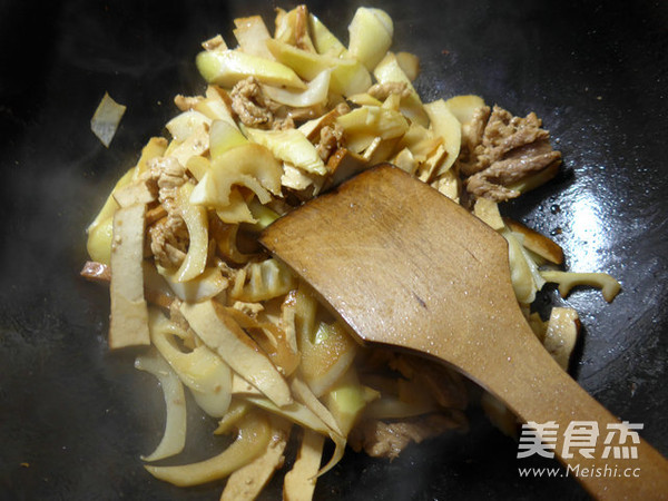 肉丝香干炒雷笋