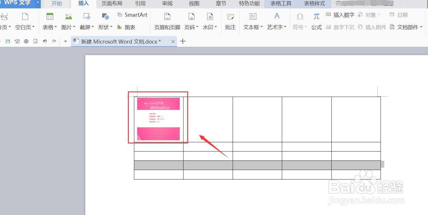 照片怎样插到word表格里