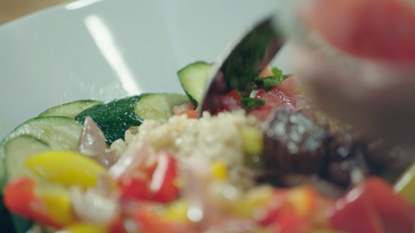 墨西哥牛肉拌饭