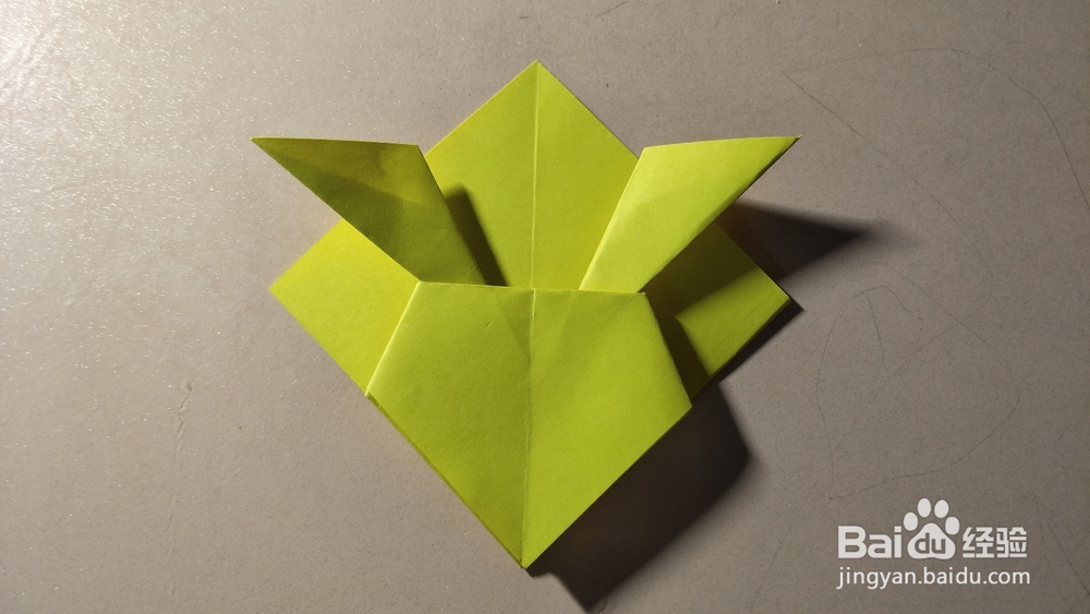 折纸：比卡丘书签折纸教程图解