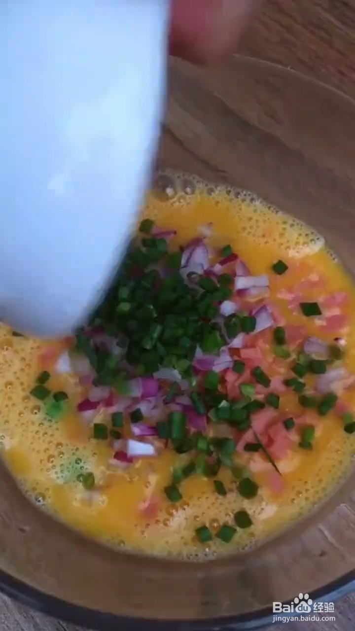 怎么做洋葱圈鸡蛋