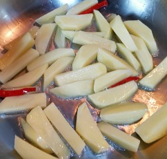 改良版土豆烧刀豆的做法